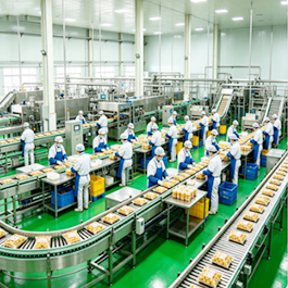 GOTNIC食品车间地坪应用